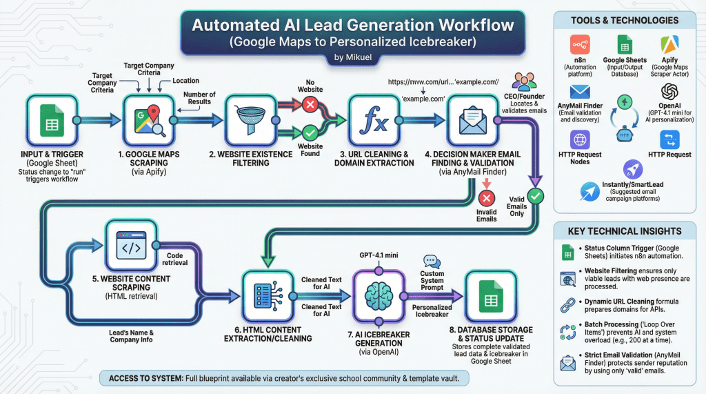 Automated Lead Generation Workflow