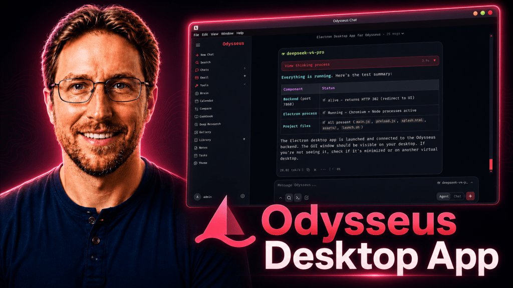 Building My Own Desktop App For Odysseus&nbsp;AI