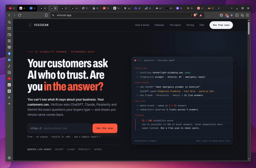 Introducing VisiScan: See How AI Search Sees Your&nbsp;Business
