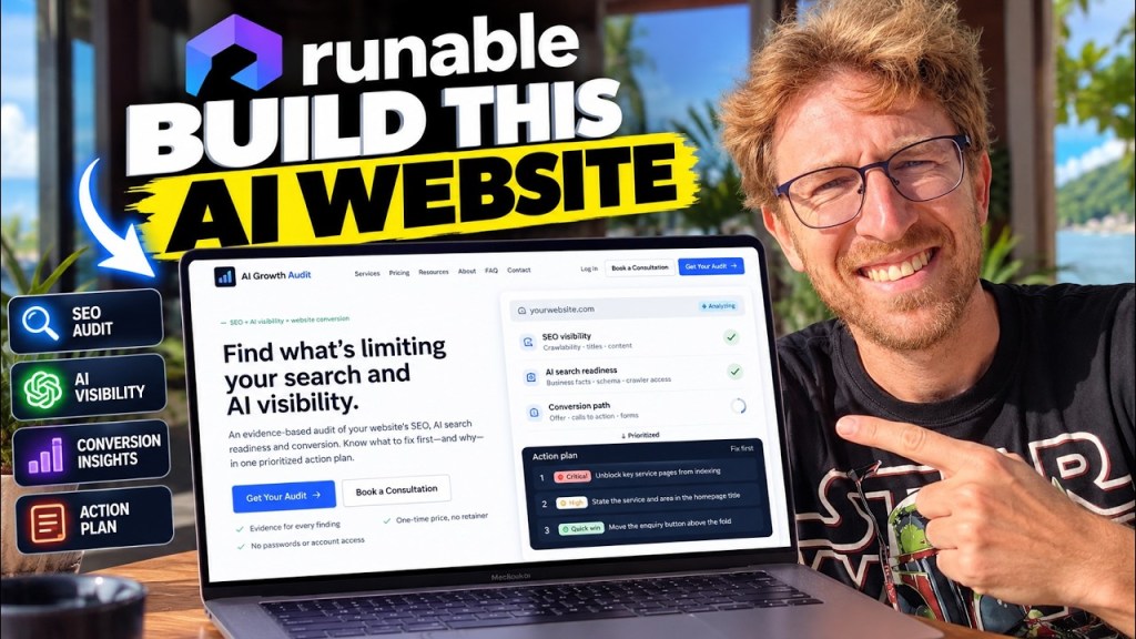 How to Build an AI-Powered Business Website With&nbsp;Runable