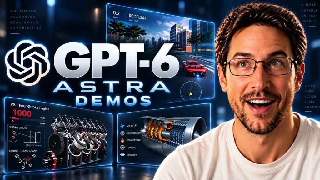 GPT-6 Astra Demos: 3D Scenes, Games and How to Try&nbsp;Them